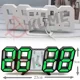 thumbnail image 3 of Reloj Despertador Digital Con Luz Led 3d Usb Temperatura, 3 of 7