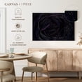 thumbnail image 5 of Elephant Stock Sparkling Black Rose Wall Art - Horizontal Canvas Wall Art - Living Room Wall Decor - Floral And Botanical Canvas - Purple And Black Decor - 51" x 34", 5 of 8