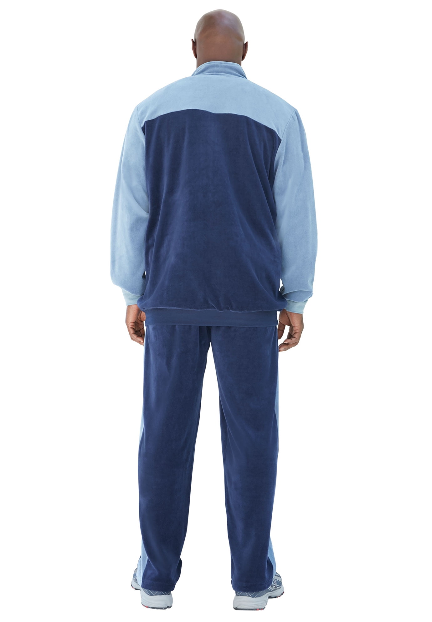 big and tall velour tracksuit