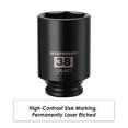 thumbnail image 5 of Dado de impacto MIXPOWER de 1/2" x 38 mm, CR-MO, 6 puntas, 5 of 5