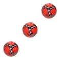 thumbnail image 3 of Dalazy Ballon de Soccer à Couture Fine pour Soccer Entraînement Collège PVC 1 Rouge 3Ensemble, 3 of 6