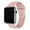 Pink Sand, variant on Silicone Sport Replacement Watch Band Strap for Apple Watch Series 1, 2, 3, & 4 - 38mm, 40mm, 42mm, or 44mm (20-Colors)