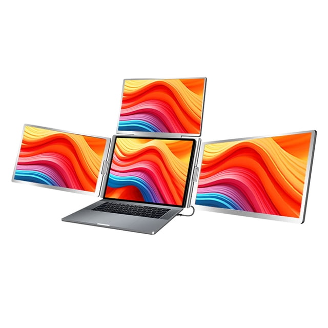 Extensor De Pantalla Para Computadora Portátil, Extensor Para Computadora Portátil De Cuatro Pantallas De 16 Pulgadas 1920x1200 Para Computadora Portátil De 12 A 18,5