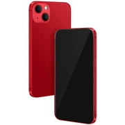 Without Logo - Non Working Replica 1:1 Phone Dummy Display Phone Model for Phone 13 / 13 Mini Fake Model Toy (5.4inches, Red Blackscreen)