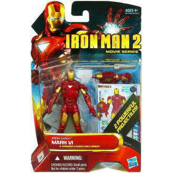 Hasbro Stretchable Action Figures, PVC Red, 6 inch