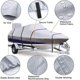 thumbnail image 3 of Cubierta portátil impermeable para barco, resistente al agua, de 570 x 300 cm, tela Oxford gris impermeable y duradera, para yate, barco de pesca, tricasco (16-18FT-V), 3 of 5