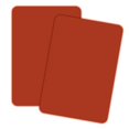 thumbnail image 1 of DIY Industries 15-1900-1212-623 Panneau en PVC 12 x 12 Po - Rouge - 1 Pce, 1 of 1