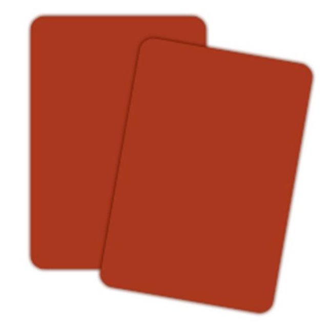 DIY Industries 15-1900-1212-623 Panneau en PVC 12 x 12 Po - Rouge - 1 Pce