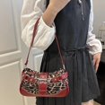 thumbnail image 4 of SPEKSEE Women Y2K Buckle Underarm Shoulder Bag, Vintage PU Leather Baguette Handbag, Versatile Crossbody Hobo Bag for Daily Streetwear Commuting, 4 of 8