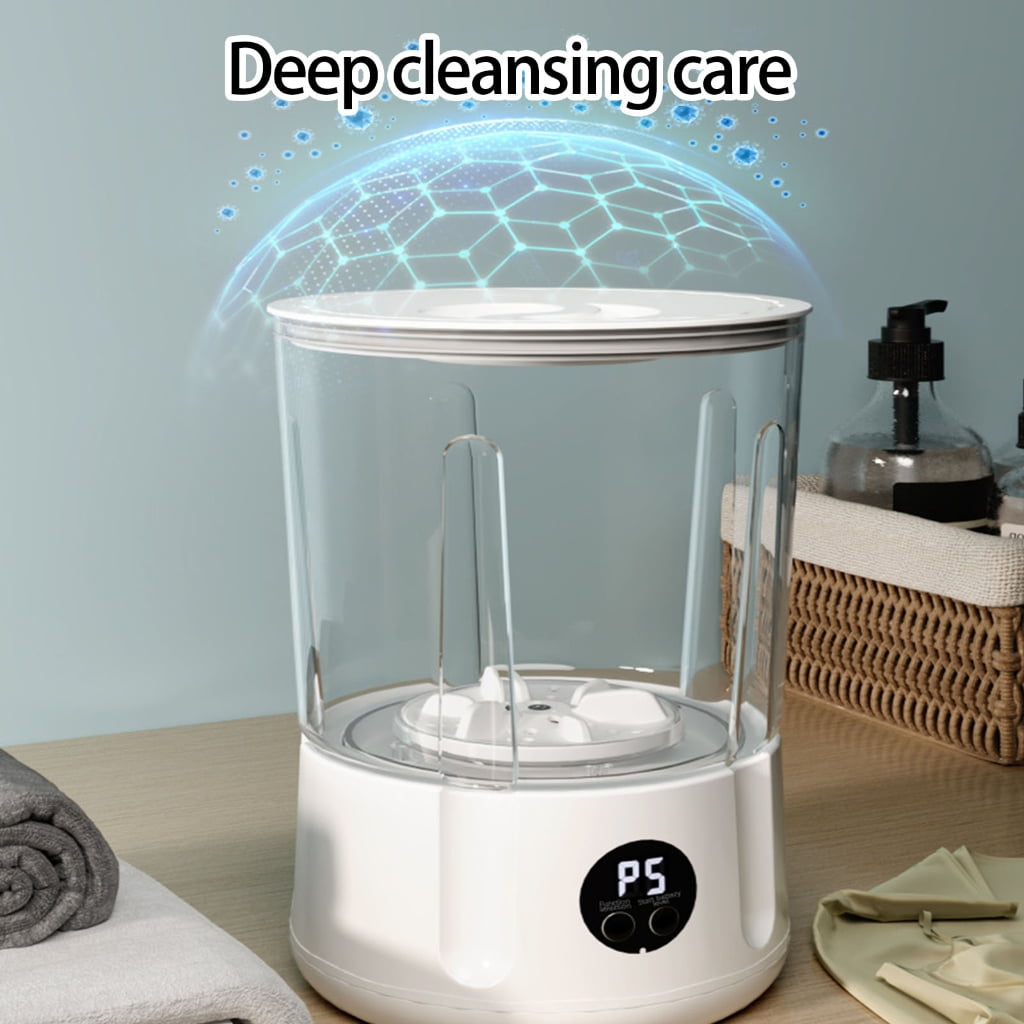 Underwear Washing Machine Rechargeable Mini Portable Washing Machine Underwear Baby Clothes Lightweight for Apartment