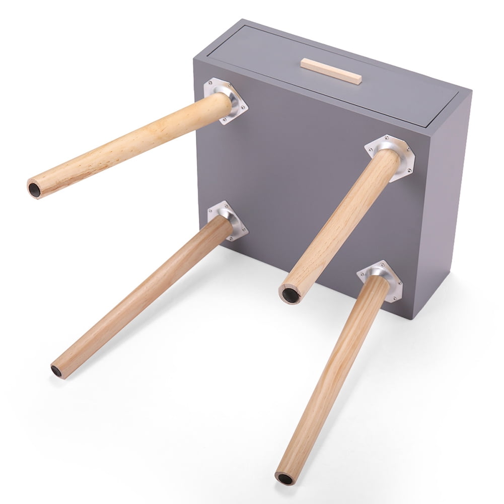 Kepooman Set of 2 Nightstands for Bedroom with 1 Drawer Storage Drawer, Fashion Bedside Cupboard for Nursery, Bedside Furniture for Living Room, Grey Kepooman Set of 2 Nightstands for Bedroom with 1 Drawer Storage Drawer, Fashion Bedside Cupboard for Nursery, Bedside Furniture for Living Room, Grey