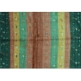 thumbnail image 1 of Ahgly Company Indoor Rectangle Abstract Light Blue Contemporary Area Rugs, 7' x 10', 1 of 4