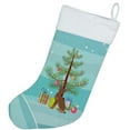 thumbnail image 2 of Caroline's Treasures Prague Ratter Multi-color Christmas Stocking, with Soft Suede Fabric 18", 2 of 3
