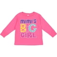thumbnail image 3 of Inktastic Mimi Grandma Big Girl Grandchild Girls Long Sleeve Toddler T-Shirt, 3 of 5