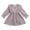 0##Purple1383, variant on Kiijoy Little Girls Cotton Ruffle Long Sleeve Dress Casual Solid Skater Dresses, Green