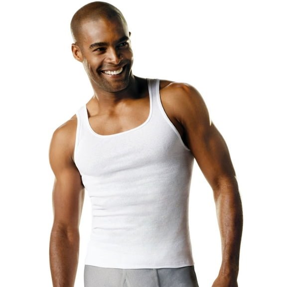 Big and Tall Men's 3 Pack A-Shirt