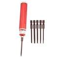 thumbnail image 4 of Kit d'Outil de Tournevis Hexagonal, RC Outil de Réparation de Voiture Conception Ergonomique Facile à Transporter Grande Applicabilité Dureté Élevée avec Manchon pour RC Modèle de Voiture Rouge, 4 of 8