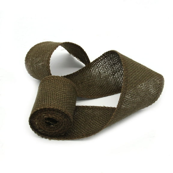 ORDDIART 1Pcs Jute Burlap Ribbon Roll 200x6in For Craft Supplies And General Crafts Artists Decorators