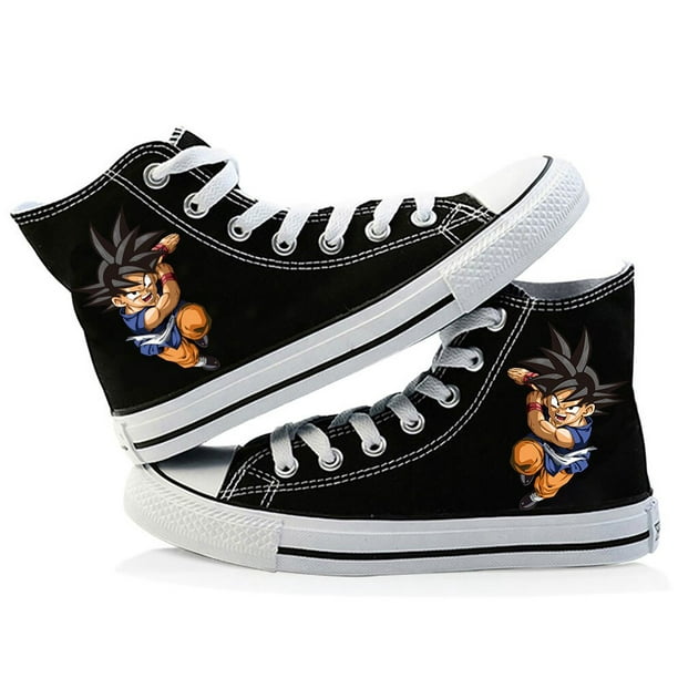 Zapatos de Anime Cosplay lona Son Goku zapatos zapatillas Casual plataforma alta zapatos transpirables niño niña para estudiantes Unisex1436 Deng Xun unisex