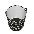 thumbnail image 5 of Uemuo Daisies Flowers Pattern Circular Laundry Hamper Basket with handles,Collapsible laundry basket,Large capacity laundry hamper,Laundry Organizer-Small, 5 of 8