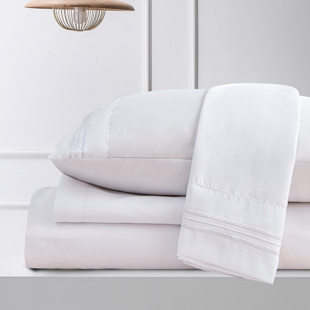 Luxury Bamboo Sheets,Queen King Full Twin Split Size, Deep Pocket