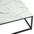thumbnail image 2 of Homycasa Table basse carrée scandinave 31,5'', 2 of 7