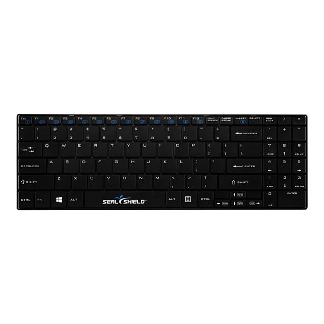 Seal Shield Clean Wipe Waterproof - Clavier - USB - QWERTY - US - Noir