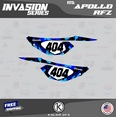 thumbnail image 4 of Kalair GFX Graphics Kit for Apollo RFZ X4-X6 X14-X19 (All Years) Invasion Series, 4 of 5