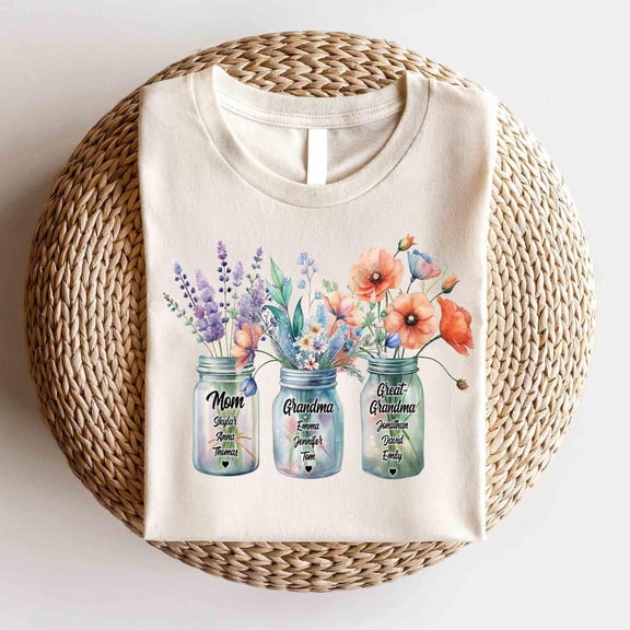 Mom Grandma Great-Grandma Shirt, Pregnancy Announcement, Great-Grandma, Baby Reveal To Family, Reveal To Grandma Mother's Day Gift Tshirt All Size S-5XL
