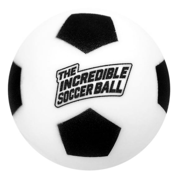 The Incredible WHITE Soccer Ball Foam Ball (Play Soccer Indoors Silently!)