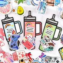 Stickers Valentines Cards for Kids Classroom - 48 Sets Valentine's Day Gifts for Class Exchange - Cute Valentine Card for Boys Girls Classmates School