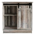 thumbnail image 6 of Castle Place Minimalist Sideboard Buffet Cabinet, Natural Oak, 6 of 8