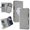 Gray, variant on Phone Case for iPhone 17 Pro Max,PU Split Compatible with MagSafe Folio Flip Wallet Card Bag Magnetic Clasp Protective Phone Cover