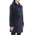 thumbnail image 5 of Alpine Swiss Keira Womens Trench Coat Double Breasted Wool Jacket Belted Blazer, 5 of 7