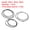 Black 0.06", variant on 16"/18"/20" Leather Necklace Cord 0.08" Braided Leather Cord Red/Silver