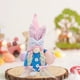 thumbnail image 4 of Conejo de Pascua Adorno de Muñeca Sin Rostro - Conejo de Poliéster Rosa Estilo Gnomo Suave, 11,8 pulgadas, lavable, Estantería de Coche para Hogar Exposición de Pascua, 4 of 6