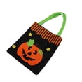 thumbnail image 3 of Bolso reutilizable de Halloween con asas para fiesta de Acción de Gracias suministros diarios calabaza, 3 of 5