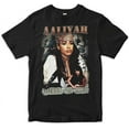 thumbnail image 2 of Aaliyah Adult T-Shirt Tee Classic Short Sleeve Crew Neck Cotton T Shirt Soft Unisex Tees Tops, 2 of 2