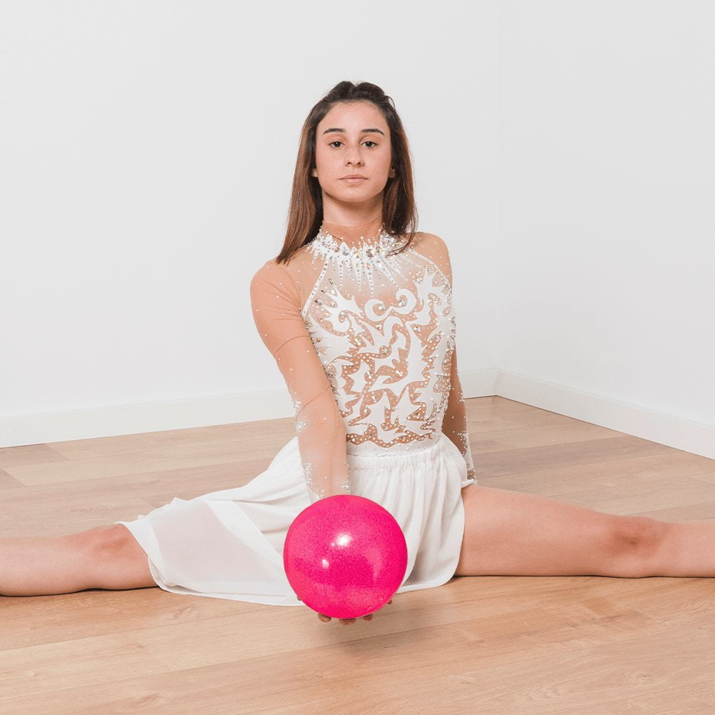 Explosion-Proof Rhythmic Gymnastics Ball For Girls Boys Dance Practice Exercise Competition Durable Gymnastics Training Ball