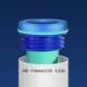 thumbnail image 1 of Junta de brida de sellado de inodoro | Anillo duradero multifunción, azul, a prueba de olores, a prueba de fugas, a prueba de insectos | Apto universal para el baño | 125 x 125 mm | 1 Paquete, 1 of 7