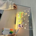 thumbnail image 2 of Acrylic LED Message Board,LED Note Board with Colors,Acrylic Dry Erase Board with Light,Memo Letter Board for Christmas,Glowing Light Note Board,Marker Writing Board for Home, 2 of 10