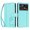 YB07, variant on Lucky Clover Wallet Phone Case for Cubot X100, 9 Card Slots Flip PU Leather Folio Cover with Hand Strap Kickstand Shockproof Protective Cash Pocket Phone Purse Case.B01