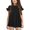 A, variant on Coerni Kids Girls Summer T-Shirt Solid Color Short Sleeved Tunic Tops, Fashion Casual Pullover, Ruffled Cute Tees Tops