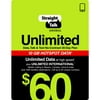 Straight Talk's $60 Unlimited International 30-Day Prepaid Plan + 10GB Hotspot Data Direct Top Up