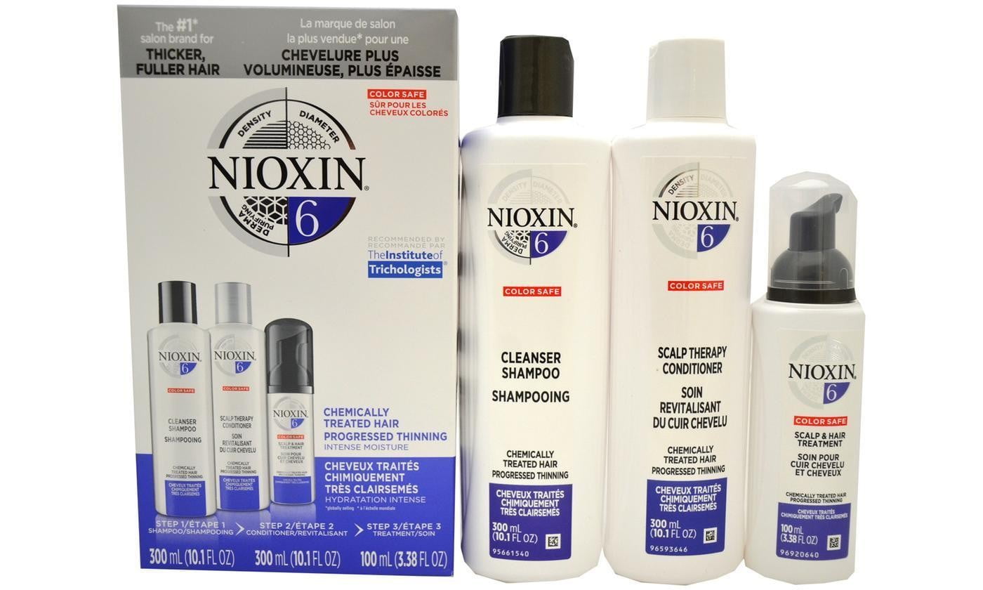 Nioxin 3Dd Care System Kit 6 for Chemically Treated Progressed Thinning