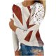 thumbnail image 2 of ICHUANYI Clearance Women Casual Round-Neck Lace Hollow Out Long Sleeve Pullover Slimming Blouse T-shirt Tops ICHUANYI "ICHUANYI", 2 of 5