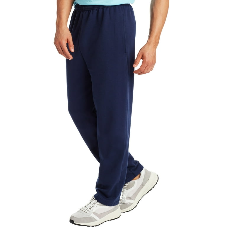 Hanes Men s and Big Men s EcoSmart Fleece Sweatpants with Pockets Sizes S 3XL
