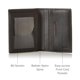 thumbnail image 5 of Cartera TUMI Delta con cierre RFID plegable en L, delgado, plegable, de piel negra, 5 of 8