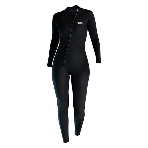 Traje de neopreno Sunnimix Trajes Completos Térmicos para Nadar en kayak M para mujer Negro