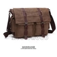 thumbnail image 2 of Mujeres Hombre Bolso Bolso Cámara Bolera Billetera Móviles Mercado Crossbody Pack Gran Capacidad Camping Flap Messenger Bolgénes Múltiples bolsillos Café grande Inevent AP004585-05, 2 of 6